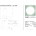 Подвесной светильник 1174 1174-LED40PL Simple Story