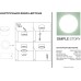 Точечный светильник 2060 2060-LED7CLB Simple Story