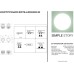Точечный светильник 2076 2076-LED24DLW Simple Story