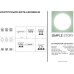 Точечный светильник 2076 2076-LED36DLW Simple Story
