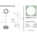 Подвесная люстра 4871 4871-3PL Simple Story