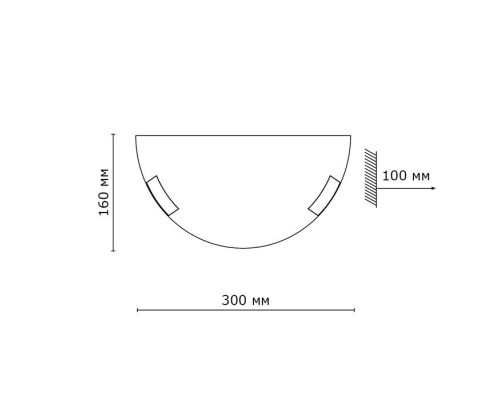 Настенный светильник Greca 061 Sonex