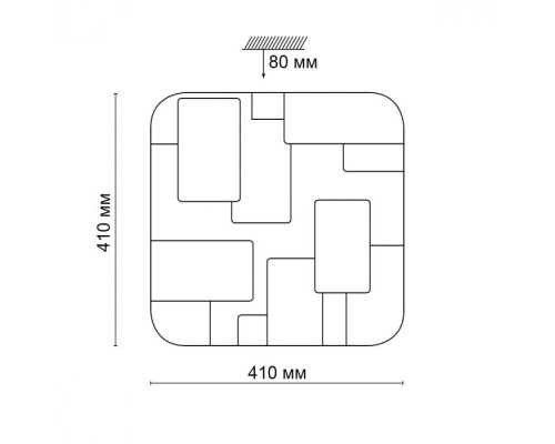 Настенно-потолочный светильник Nores 2085/DL Sonex