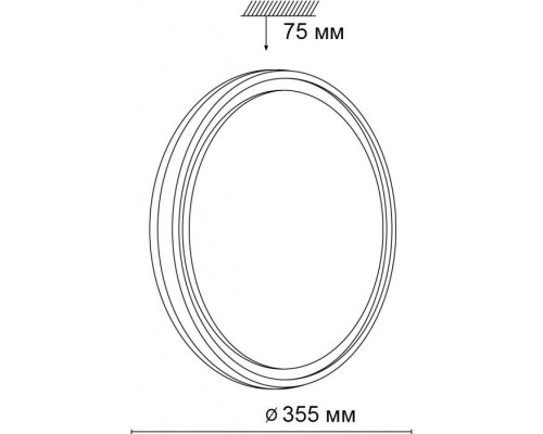 Настенно-потолочный светильник Navil 3044/CL Sonex