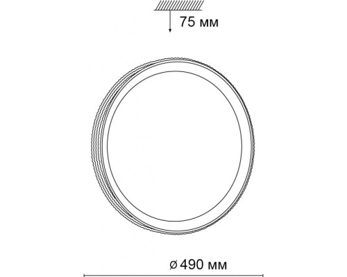 Настенно-потолочный светильник Shiny 3054/EL Sonex