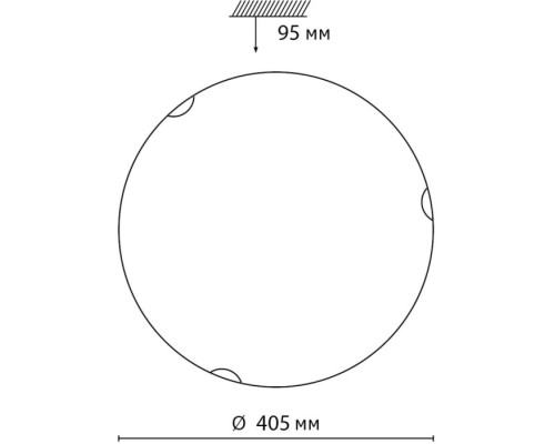 Настенно-потолочный светильник Ammonite 7602/DL Sonex