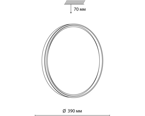 Настенно-потолочный светильник Savi 7619/DL Sonex