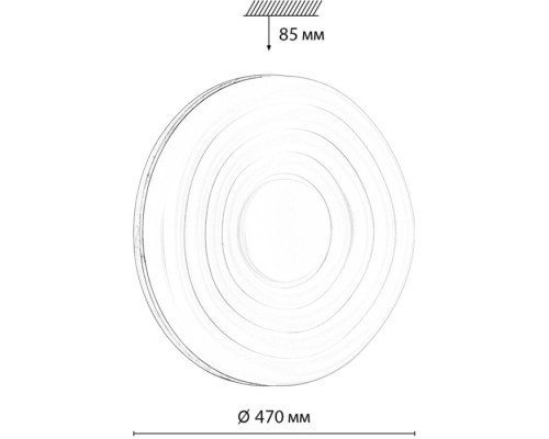 Настенно-потолочный светильник Fass Wood 7674/EL Sonex