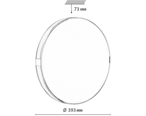 Настенно-потолочный светильник Otiga Blue 7677/DL Sonex