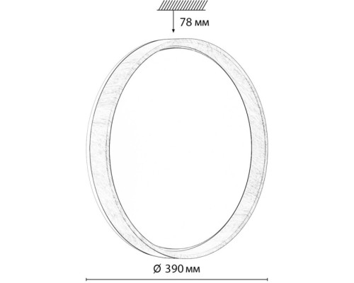 Настенно-потолочный светильник Gari Wood 7684/DL Sonex