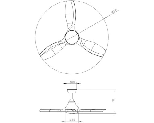 Потолочная люстра Storm 7702/24L Sonex