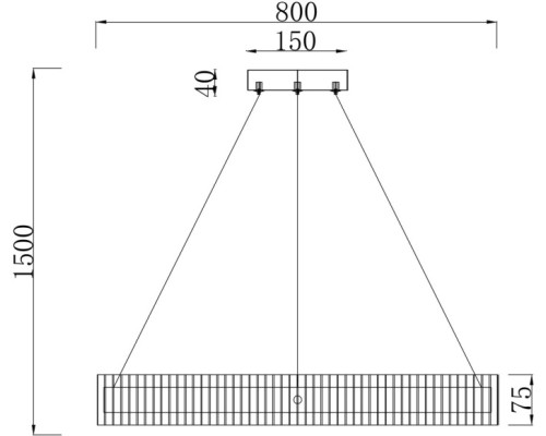 Подвесной светильник Lucen 4007/02/08P Stilfort