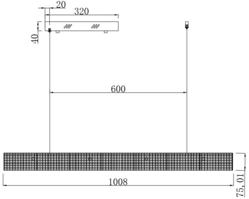 Подвесной светильник Lucen 4007/02/10PL Stilfort