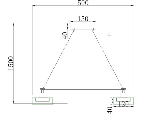 Подвесной светильник Gloze 4009/02/05P Stilfort