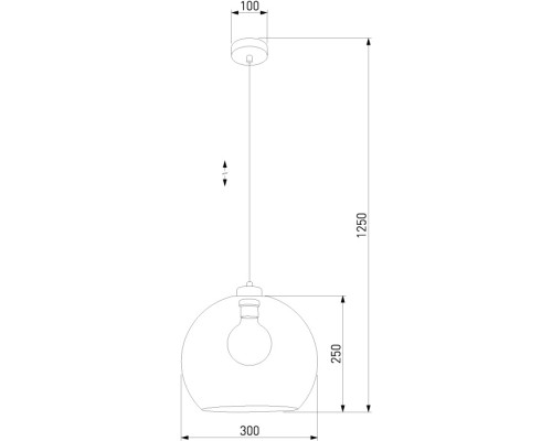 Подвесной светильник Cubus 2076 Cubus TK Lighting