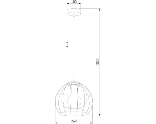 Подвесной светильник Universo 3154 Universo TK Lighting