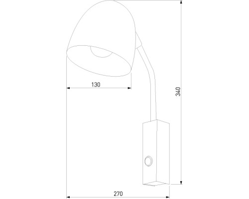 Бра Soho 4167 Soho Black TK Lighting