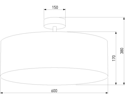 Потолочный светильник Rondo 4242 Rondo White TK Lighting