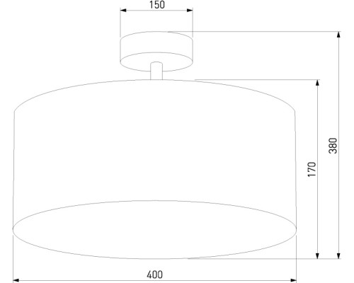 Потолочный светильник Rondo 4243 Rondo White TK Lighting