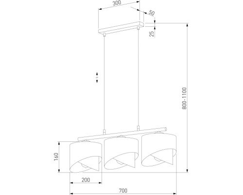Подвесной светильник Grant White 4821 Grant White TK Lighting