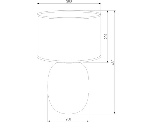 Интерьерная настольная лампа Melody 5987 Melody TK Lighting