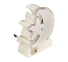 Ночник  DTL-301-Месяц со звездочкой/RGB/4LED/0,5W Uniel