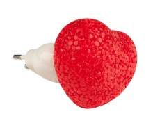 Ночник  DTL-309-Сердечко/RED/1LED/0,1W Uniel