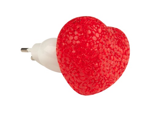 Ночник  DTL-309-Сердечко/RED/1LED/0,1W Uniel