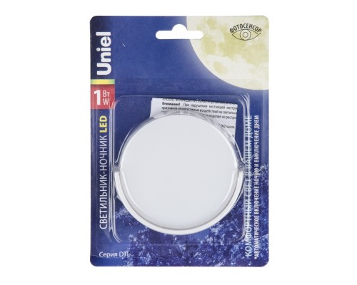 Ночник  DTL-316 Круг/White/Sensor Uniel