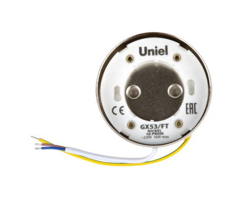 Точечный светильник  GX53/FT NICKEL 10 PROM Uniel