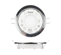 Точечный светильник  GX53/H2 CHROME 10 PROM Uniel