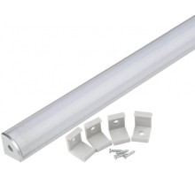 Профиль для светодиодной ленты UFE-K UFE-K06 Silver/Frozen 200 Polybag Uniel