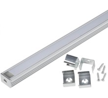 Профиль для светодиодной ленты UFE-K UFE-K10 Silver/Frozen 200 Polybag Uniel