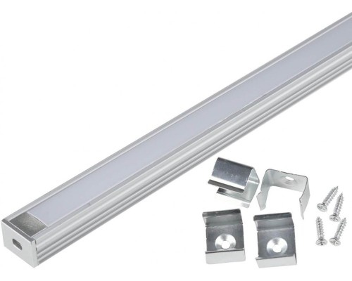 Профиль для светодиодной ленты UFE-K UFE-K10 Silver/Frozen 200 Polybag Uniel