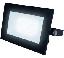 Прожектор уличный  ULF-F21-30W/4000K IP65 200-250В BLACK Uniel