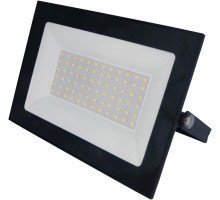 Прожектор уличный  ULF-F21-70W/3000K IP65 200-250В BLACK Uniel