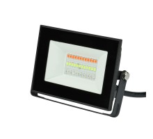Прожектор уличный  ULF-F60-20W/RGB IP65 200-240В BLACK Uniel