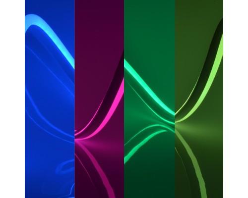 Светодиодная лента Neon ULS-N02-5050-60LED/m-13mm-IP67-DC12V-14W/m-5M-RGB блистер Uniel