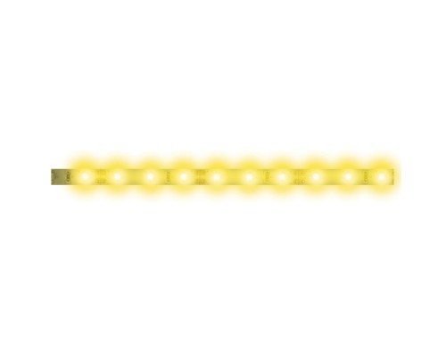 Светодиодная лента  ULS-N21-2835-120LED/m-8mm-IP67-220V-8W/m-50M-YELLOW бобина Uniel