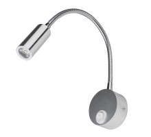 Спот  ULT-F21-3W/4000K IP20 SILVER Uniel