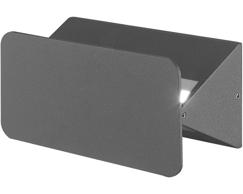 Настенный светильник уличный  ULU-S35A-6W/4000K IP54 BLACK Uniel