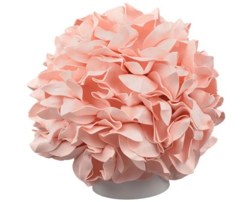 Интерьерная настольная лампа Гортензия ULW-R07 T/3000K/150C/A Гортензия Белый/Пудровый Uniel