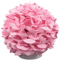 Интерьерная настольная лампа Гортензия ULW-R07 T/3000K/150C/A Гортензия Белый/Светлая роза Uniel