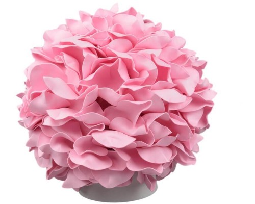 Интерьерная настольная лампа Гортензия ULW-R07 T/3000K/150C/A Гортензия Белый/Светлая роза Uniel