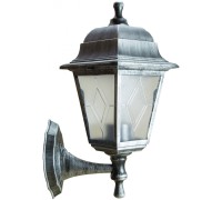 Настенный фонарь уличный  UUL-A01S 60W/E27 IP44 BLACK SILVER Uniel