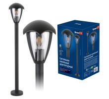 Наземный фонарь  UUL-T80A 60W/E27 IP54 BLACK Uniel