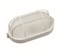 Настенно-потолочный светильник  UWL-O02 100W/E27 IP54 WHITE Овал/Решетка Uniel