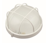 Настенно-потолочный светильник  UWL-R02 100W/E27 IP54 WHITE Kруг/Решетка Uniel