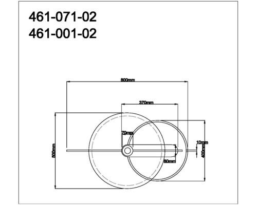 Настенный светильник  461-071-02 Velante