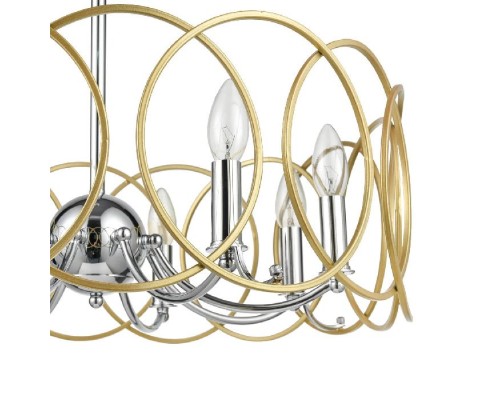 Подвесная люстра Vita VL4234P08 Vele Luce